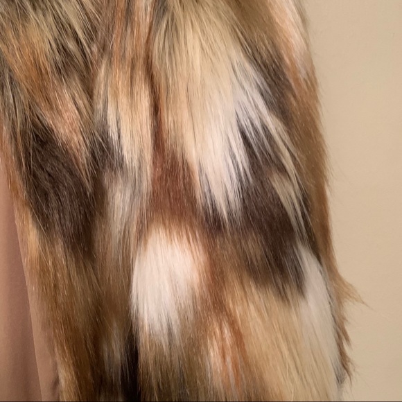 NWOT Tularosa Faux Fur Jacket - Beige/Black - Picture 4 of 5